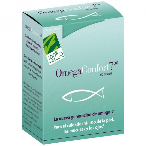 100% Natural Omega Confort 7 60 Perlas