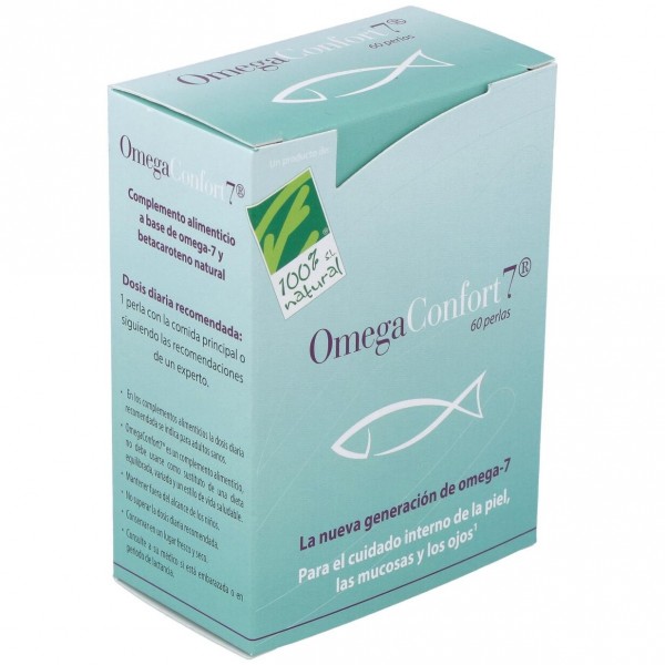 100% Natural Omega Confort 7 60 Perlas
