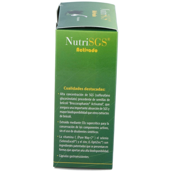 Cien Por Cien Natural Nutrisgs Activado 60 Cápsulas