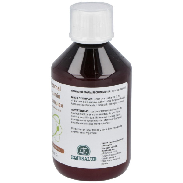 Equisalud Lipolife Liposomal Curcumin C3 Complex 250Ml