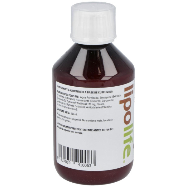 Equisalud Lipolife Liposomal Curcumin C3 Complex 250Ml