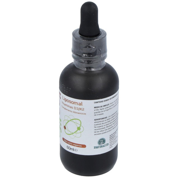 Liposomal Vitaminas D3/K2 60Ml. Lipolife