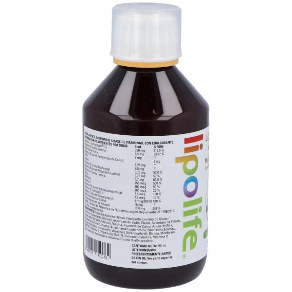 Liposomal Multivit 250Ml. Lipolife