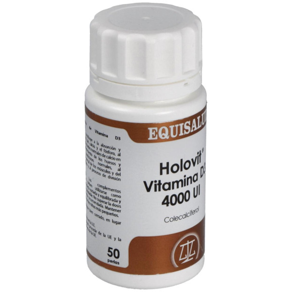 Holovit Vitamina D3 4000Ui Colecalciferol 50Caps