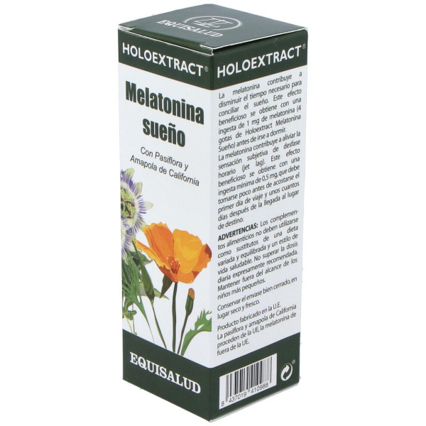 Holoextract Melatonina Sueño 50Ml.