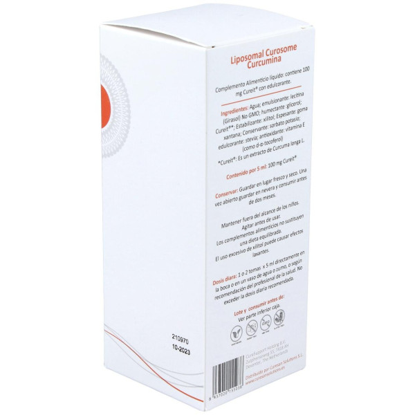 Curesupport Liposomal Curosome Cureit Curcumin 250Ml