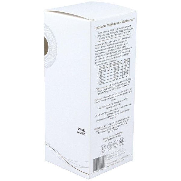 Liposomal Magnesium Optinerve 250Ml.