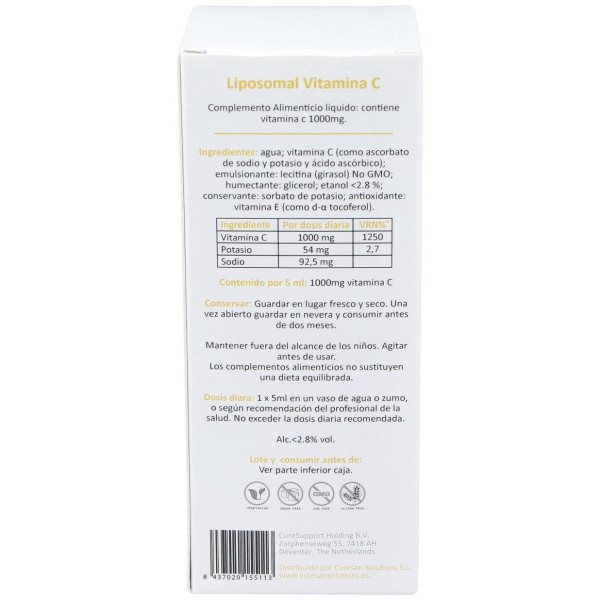 Liposomal Vitamina C 250Ml.