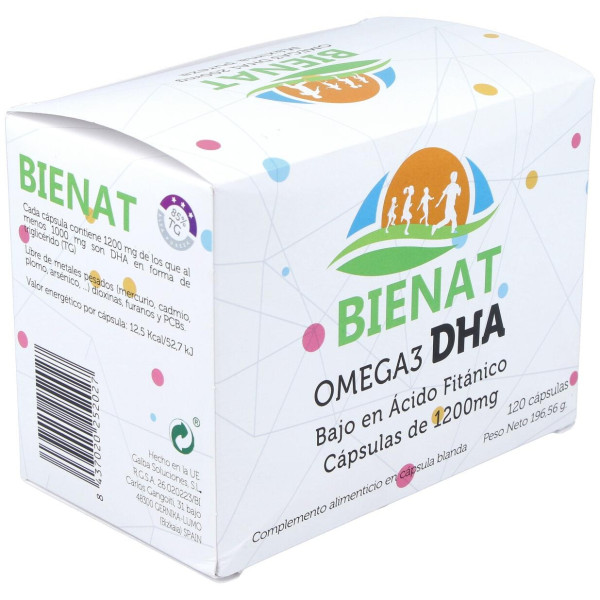 Bienat Dha Omega 3 1000Mg. 120Cap. 2