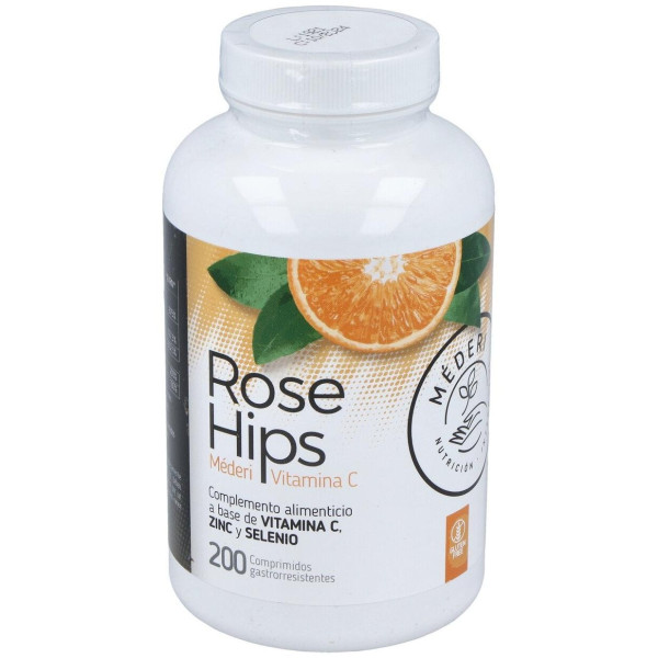 Méderi Rose Hips Vit C + Zn + Se 200Comp