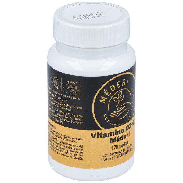 Mederi Vitamina D3 + K2 120 Perlas