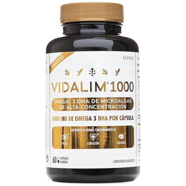 Frialtec Vidalim 1000 De Omega 3 En Cápsula