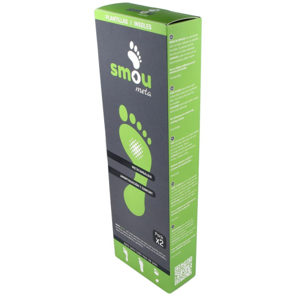 Smou Meta Plantilla Con Descarga Metatarsal 39/40 1 Par