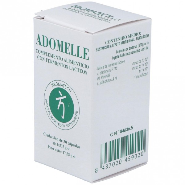 Bromatech Adomelle Integratore Alimentare Con Fermenti Lattici 30Caps