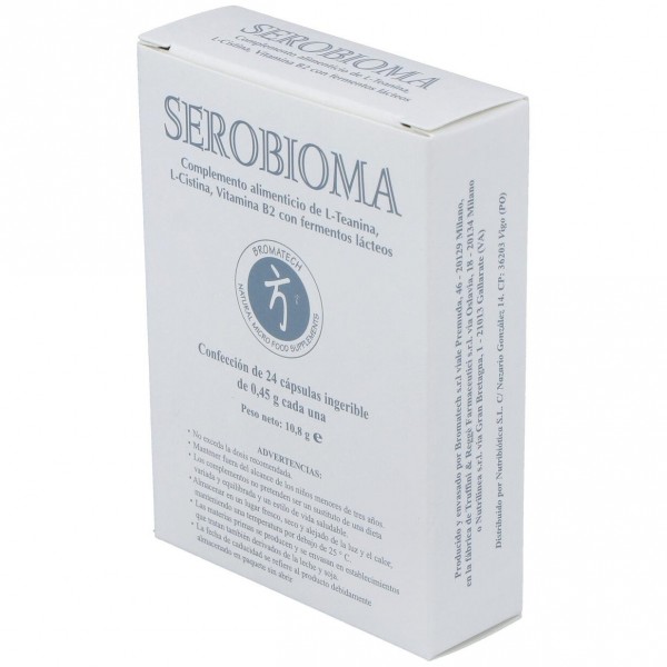 Bromatech Serobioma Con Probióticos Y Prebióticos En Cápsulas.