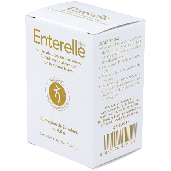 Bromatech Enterelle Plus Suplemento Probiótico 24 Sobres