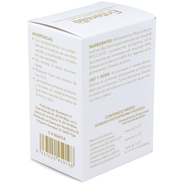 Bromatech Enterelle Plus Suplemento Probiótico 24 Sobres