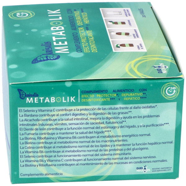 Krisalis Metabolik 20 Ampolas