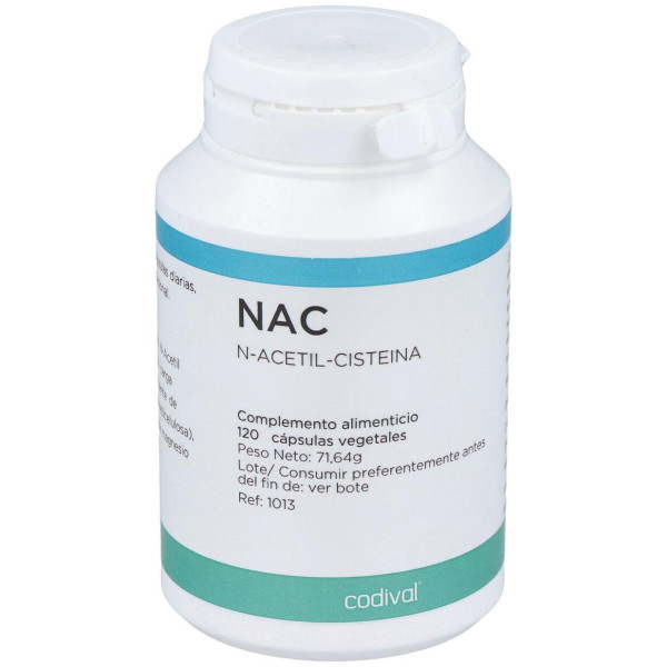 Codival Nac N-Acetilcisteína 120Caps