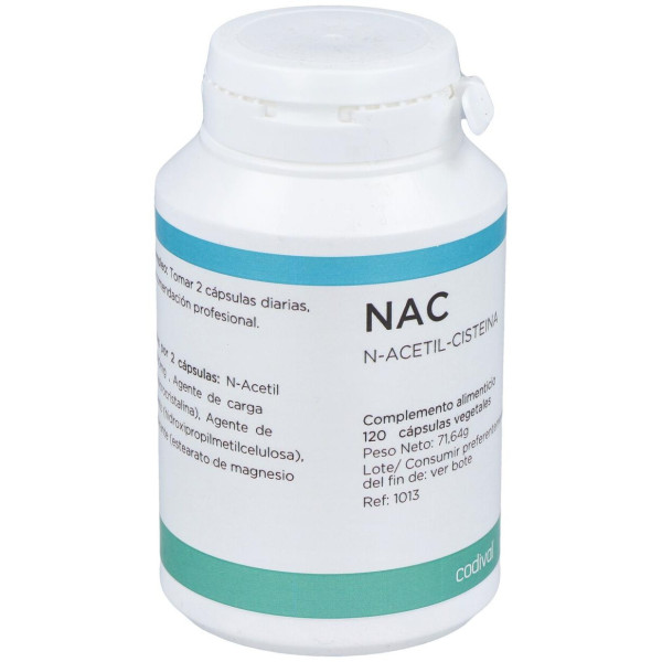 Codival Nac N-Acetilcisteína 120Caps