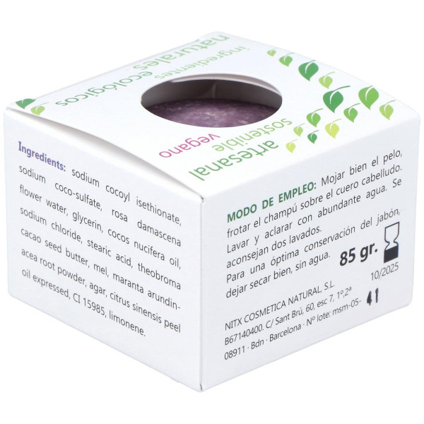 Nitx Champu Solido Rizos 85G