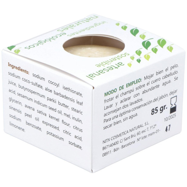 Nitx Champú Sólido Nutritivo 85G