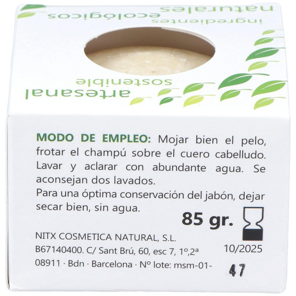 Nitx Champú Sólido Nutritivo 85G
