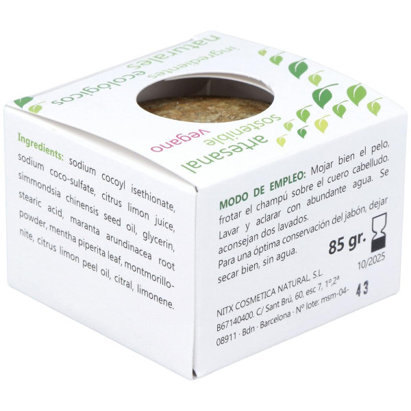 Nitx Sahara Antigras Champu Solido 85G