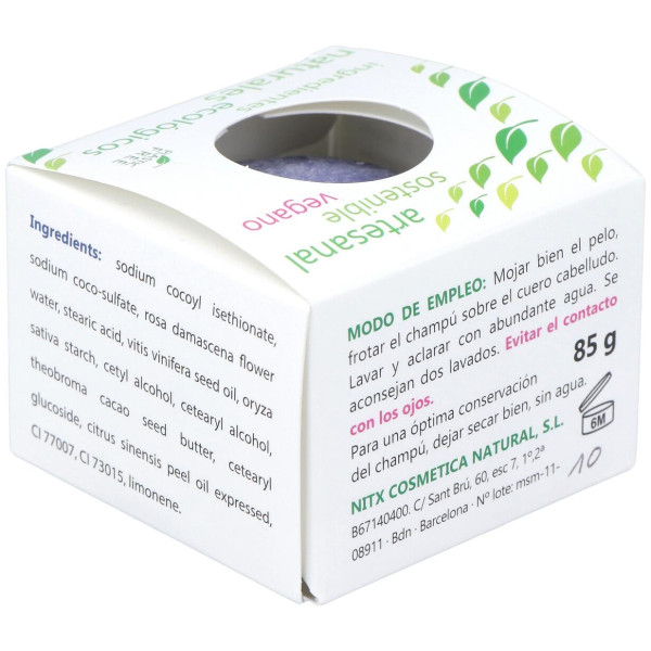 Nitx Champú Sólido Cabellos Blancos 85G