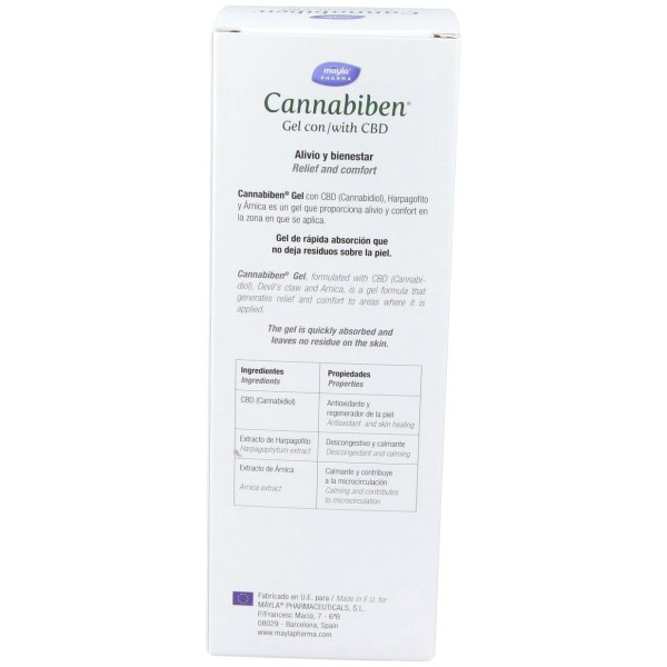 Cannabiben Gel Con Cbd 200Ml.
