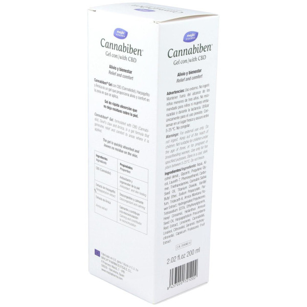 Cannabiben Gel Con Cbd 200Ml.