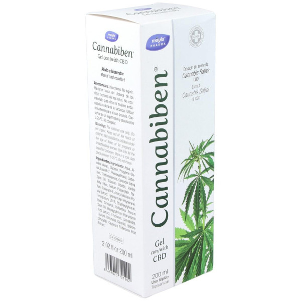 Cannabiben Gel Con Cbd 200Ml.