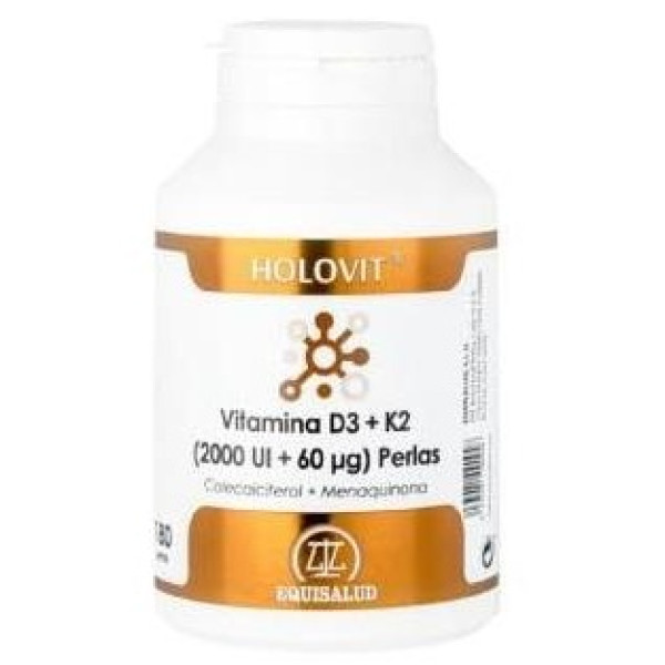 Holovit Vitamina D3 2.000Ui + K2 60Μg 180 Perlas