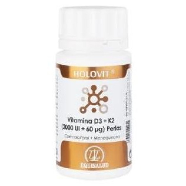 Holovit Vitamina D3 2.000Ui + K2 60Μg 50 Perlas