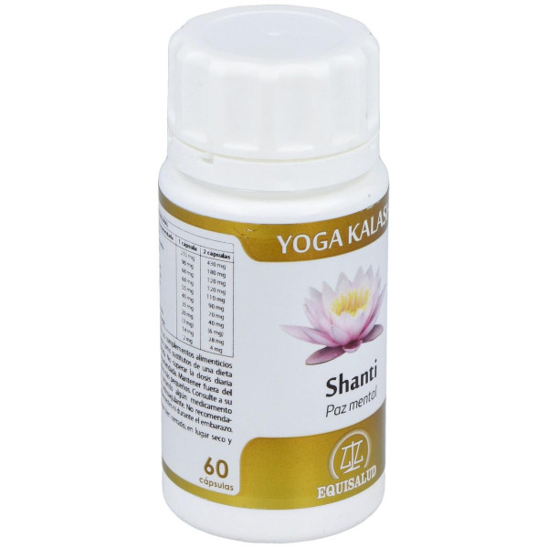 Yoga Kalash Shanti Paz Mental 60Cap.