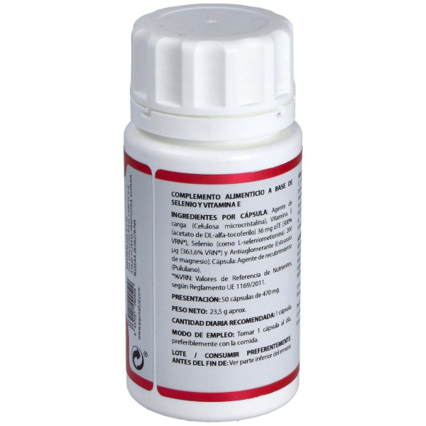 Equisalud Holomega Seleniometionina Con Vitamina E 50Caps