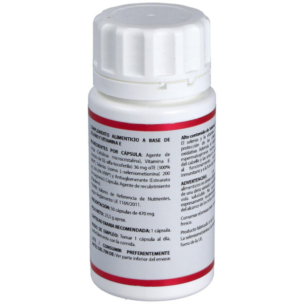Equisalud Holomega Seleniometionina Con Vitamina E 50Caps