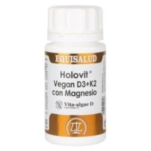 Holovit Vegan D3+K2 Con Magnesio 50Cap.