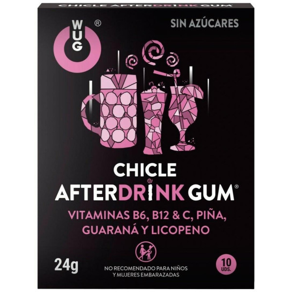Wug Doypack Afterdrink Chicle Gum 10U