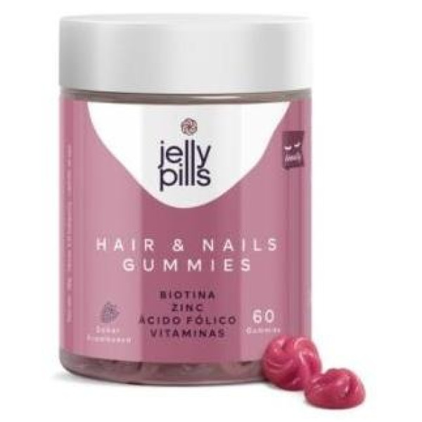 Jelly Pills® Hair Y Nails Gummies 60Uds