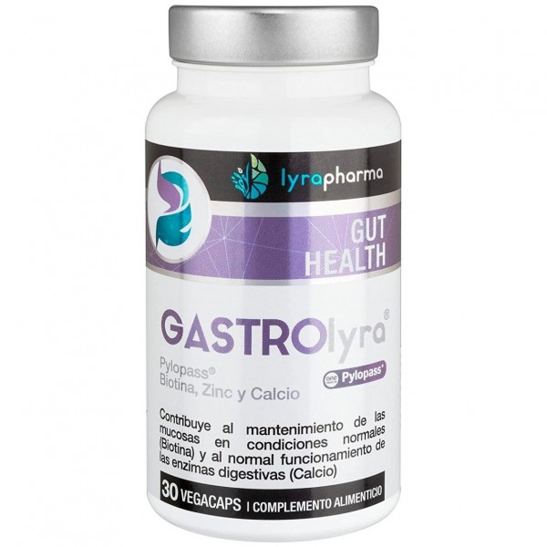 Lyrapharma Gastrolyra Suplemento Alimenticio Para El Malestar Estomacal En Cápsulas