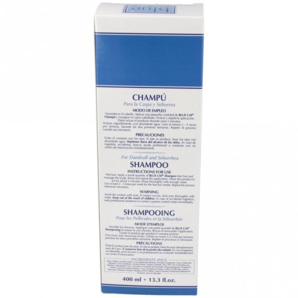 Blue Cap Champú Anticaspa 400Ml