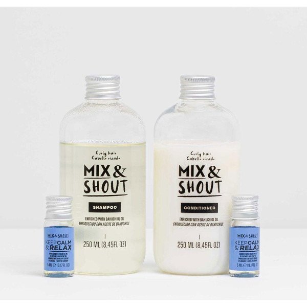 Mix Y Shout Rutina Rizado Calmante Set 4Uds
