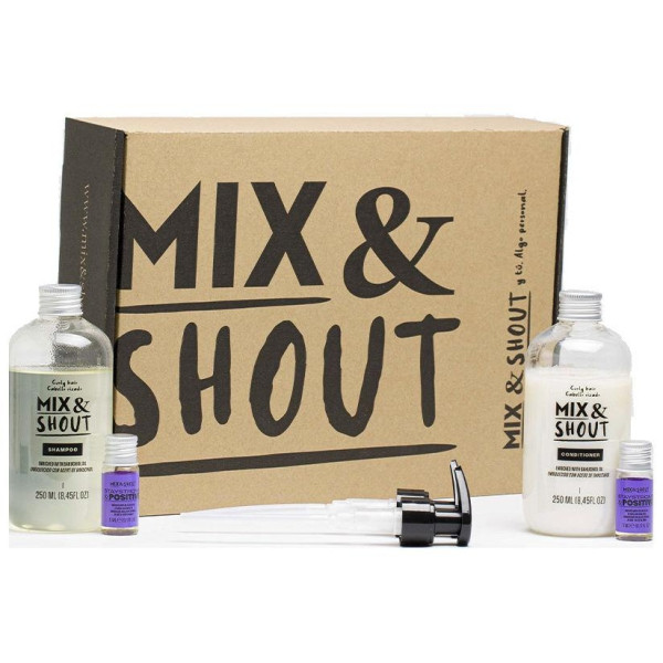 Mix Y Shout Rutina Rizado Protector Set 4Uds