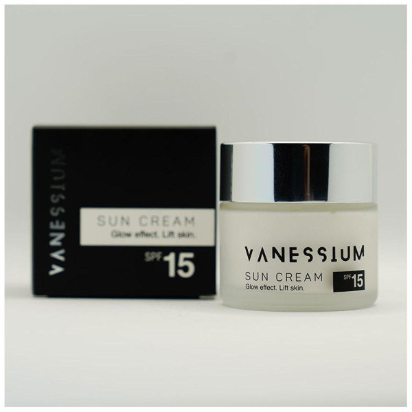 Sun Cream Crema Hidratante Iluminadora Spf15+ 50 Ml