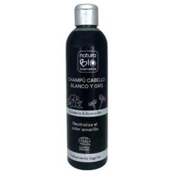 Naturabio Cosmetics Champú Cabello Blanco Y Gris 250Ml