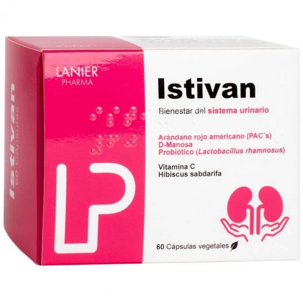 Lanier Pharma Istivan, Suplemento Para La Salud Urinaria 60 Cápsulas