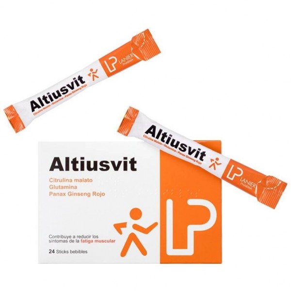 Lanier Pharma Altiusvit Para La Recuperación Física 24 Sticks