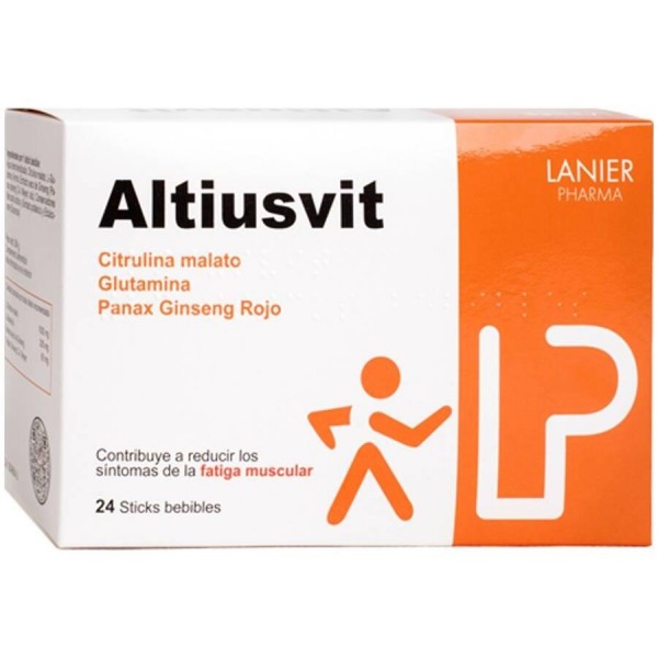Lanier Pharma Altiusvit Para La Recuperación Física 24 Sticks