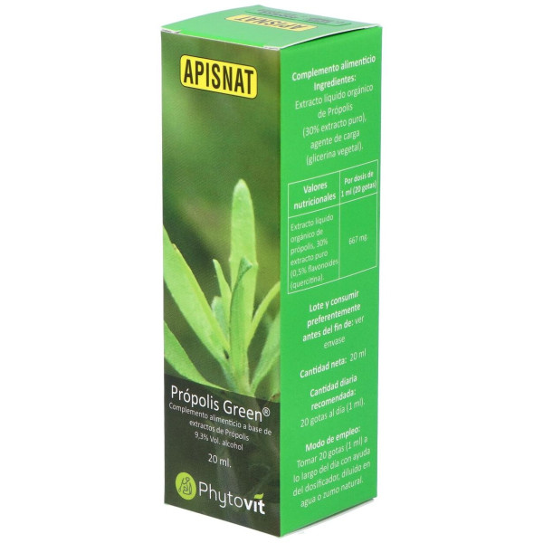 Apisnat Propolis Green 20Ml.